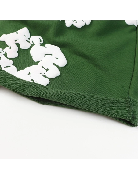 Denim Tears The Cotton Wreath Shorts,Denim Tears