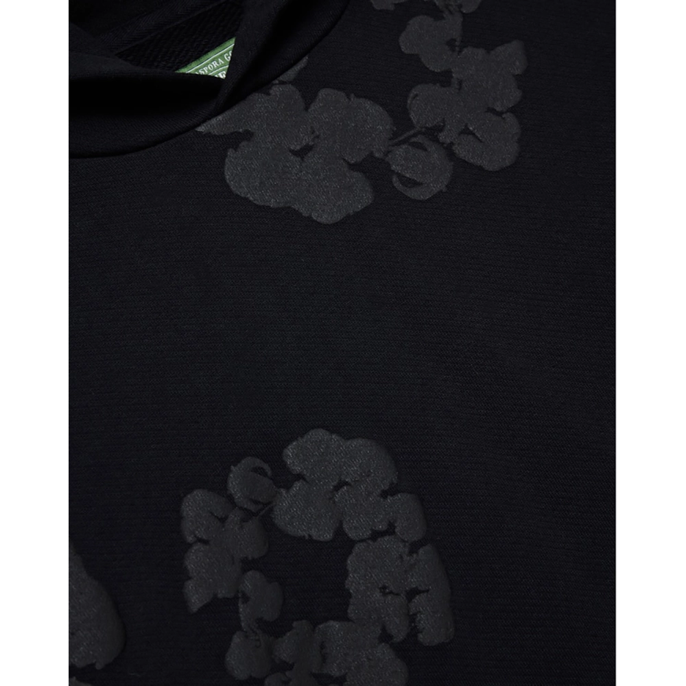 Denim Tears Cotton Wreath Hoodie Black,Denim Tears