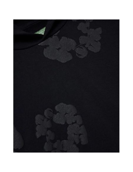 Denim Tears Cotton Wreath Hoodie Black,Denim Tears