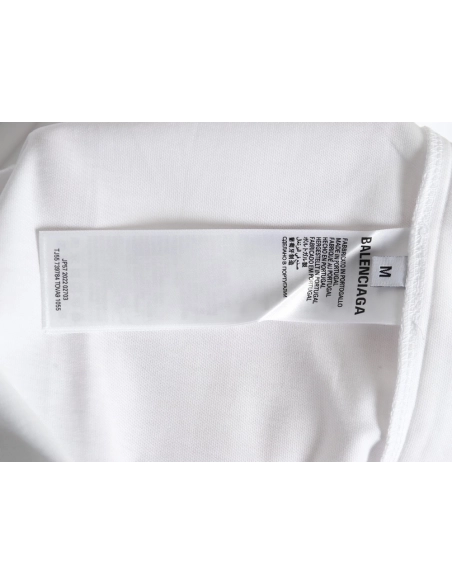 Balenciaga Tape Print Short Sleeve T-Shirt TSK8,Balenciaga