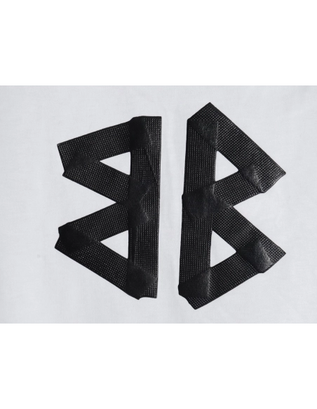 Balenciaga Tape Print Short Sleeve T-Shirt TSK8,Balenciaga