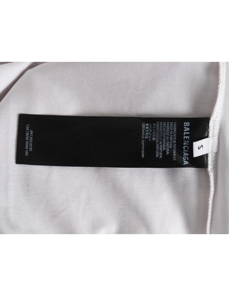 Balenciaga Tape Print Short Sleeve T-Shirt TSK6,Balenciaga