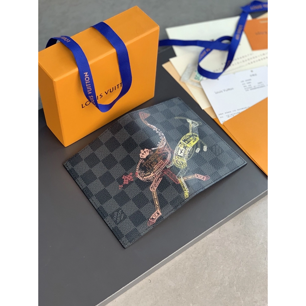 Louis Vuitton Wallets N64604 10X14X2.5cm