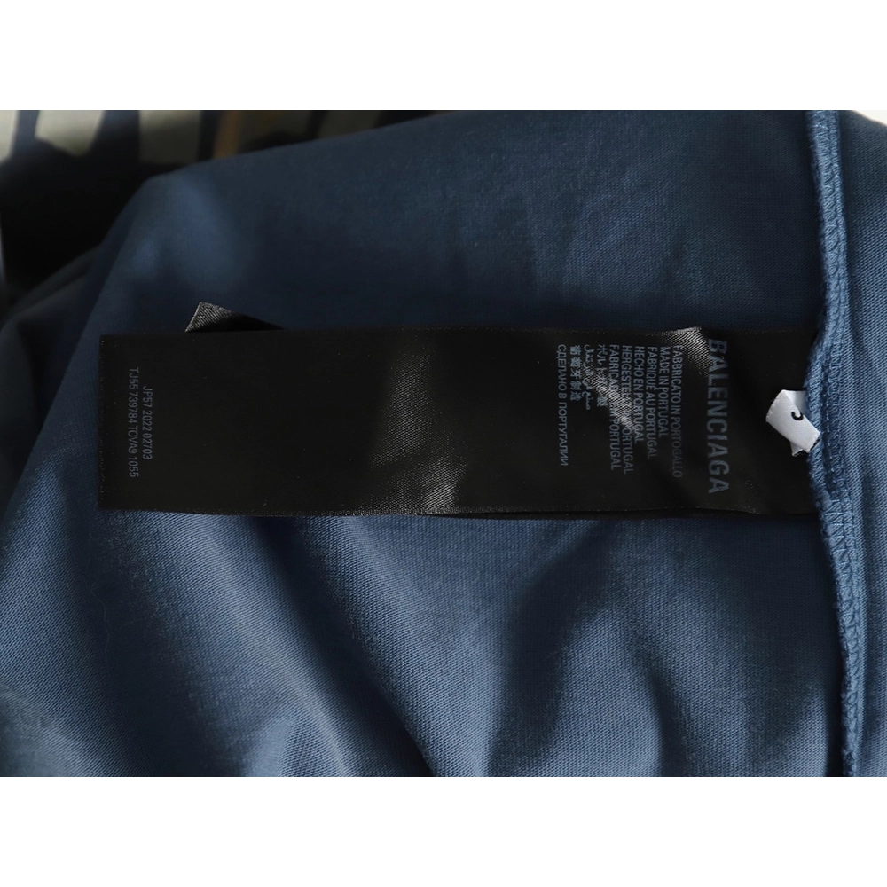 Balenciaga Tape Print Short Sleeve T-Shirt TSK4,Balenciaga