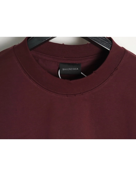 Balenciaga Tape Print Short Sleeve T-Shirt TSK1,Balenciaga