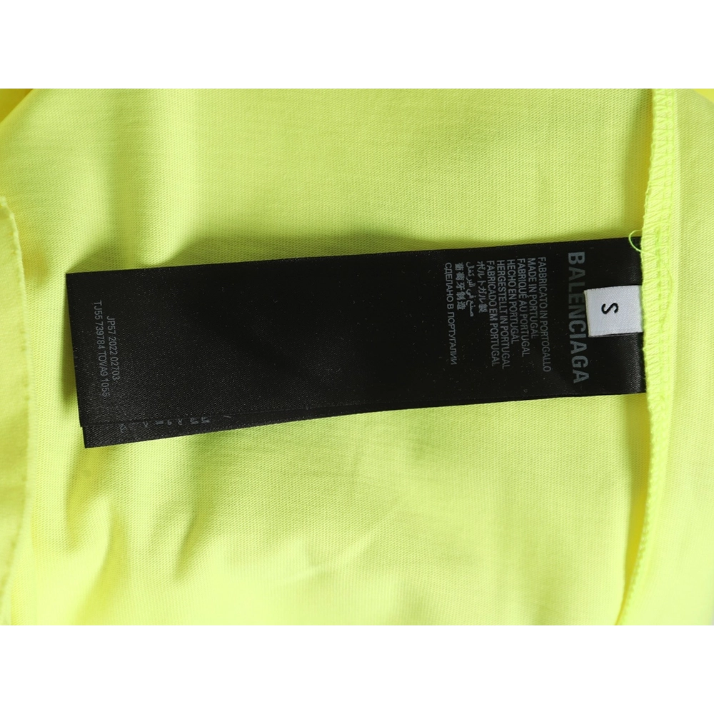 Balenciaga Tape Print Short Sleeve T-Shirt,Balenciaga