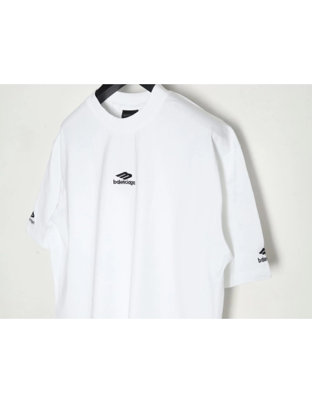 Balenciaga 3B Classic LOGO Short Sleeve T-Shirt,Balenciaga