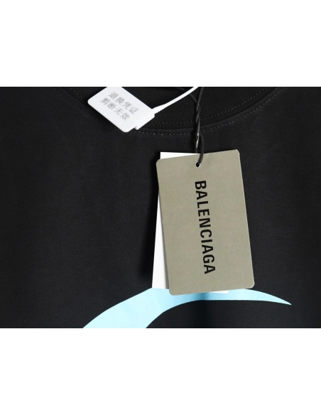 Balenciaga Loop Sports Icon Short Sleeve T-Shirt TSK1,Balenciaga
