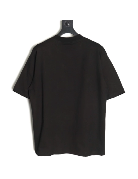 Balenciaga Art Letters Printed Washed Worn Short Sleeve T-Shirt TSK1,Balenciaga