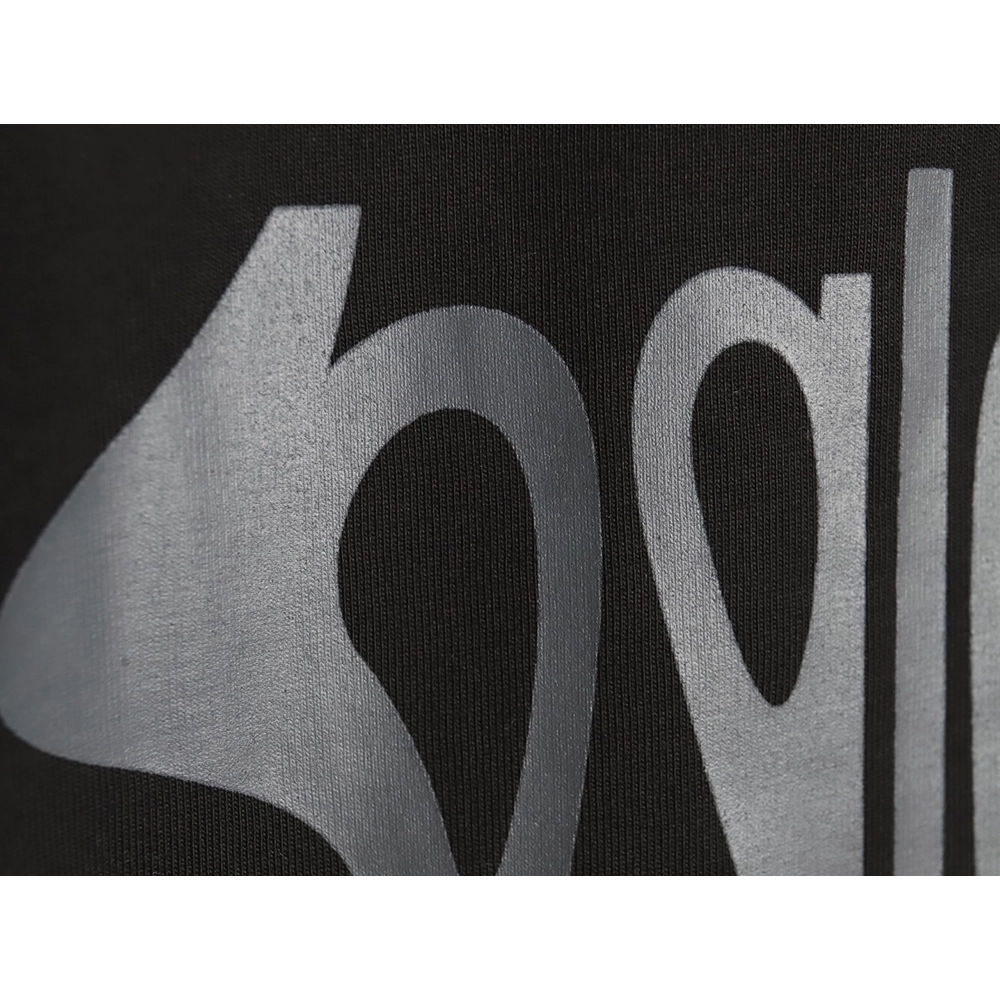 Balenciaga Art Letters Printed Washed Worn Short Sleeve T-Shirt TSK1,Balenciaga