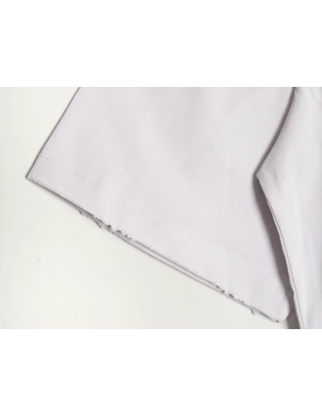 Balenciaga Art Letters Printed Washed Worn Short Sleeve T-Shirt,Balenciaga