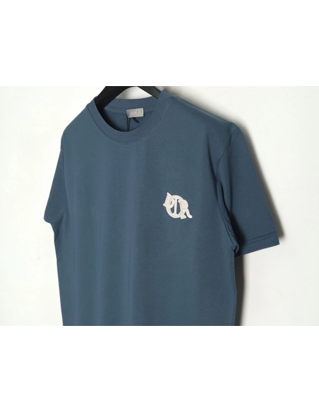 Dior four-color embroidered chapter letter T-shirt TSK2,Dior