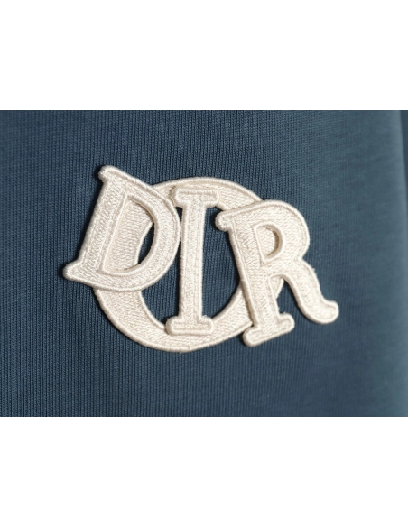 Dior four-color embroidered chapter letter T-shirt TSK2,Dior