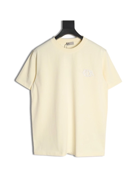Dior four-color embroidered chapter letter T-shirt TSK1,Dior