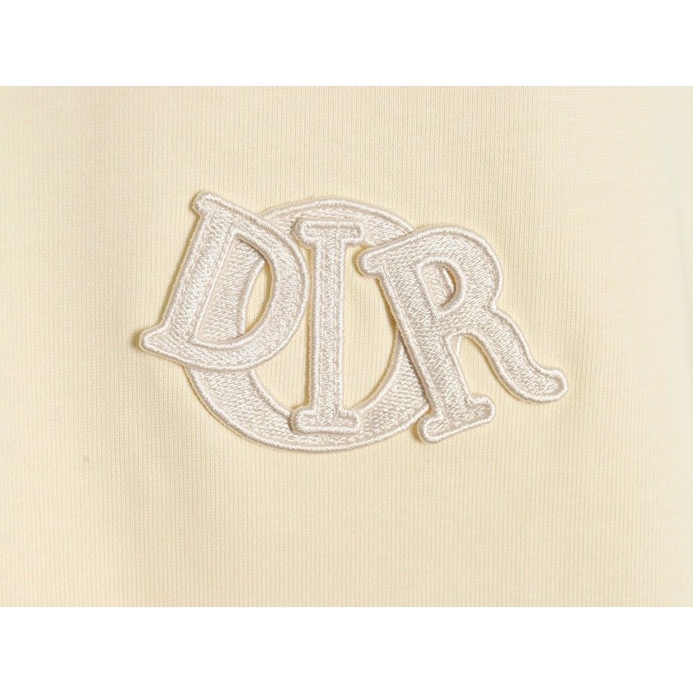 Dior four-color embroidered chapter letter T-shirt TSK1,Dior