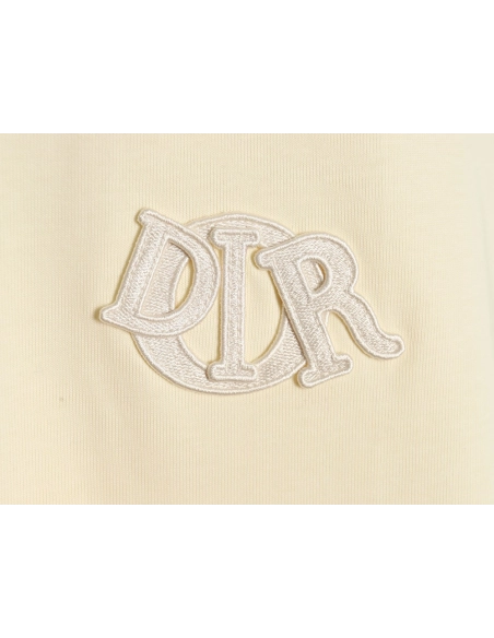 Dior four-color embroidered chapter letter T-shirt TSK1,Dior