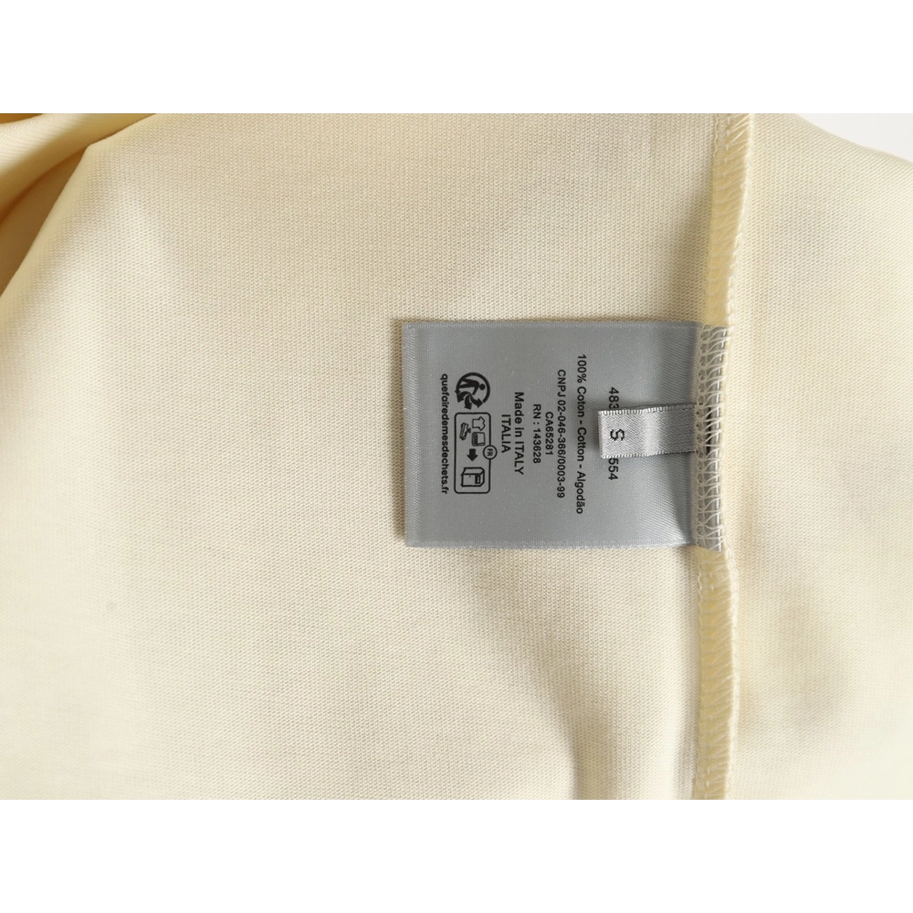 Dior four-color embroidered chapter letter T-shirt TSK1,Dior