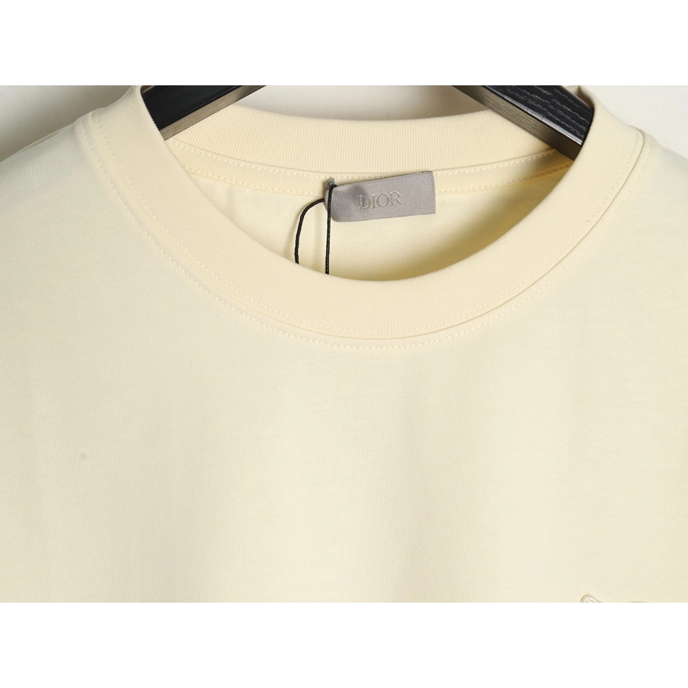 Dior four-color embroidered chapter letter T-shirt TSK1,Dior