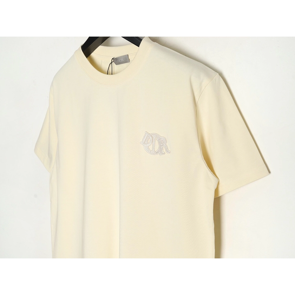 Dior four-color embroidered chapter letter T-shirt TSK1,Dior