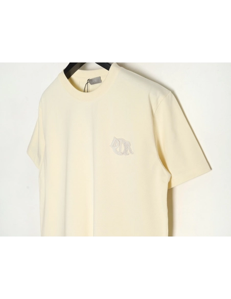 Dior four-color embroidered chapter letter T-shirt TSK1,Dior
