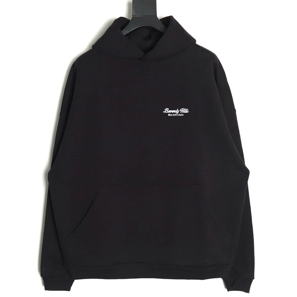 Balenciaga Beverly Hills limited embroidered hooded sweatshirt,Balenciaga
