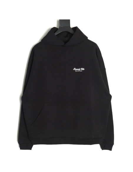 Balenciaga Beverly Hills limited embroidered hooded sweatshirt,Balenciaga