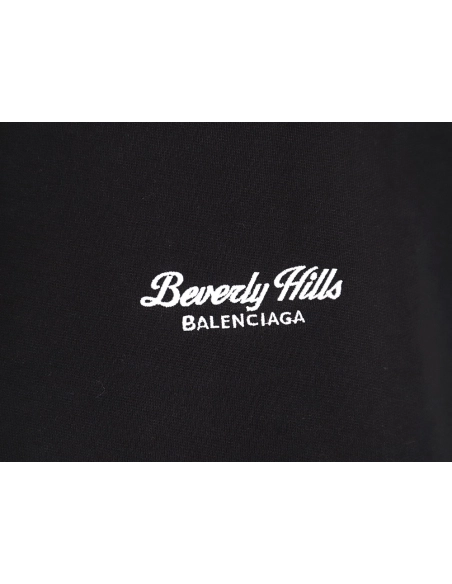 Balenciaga Beverly Hills limited embroidered hooded sweatshirt,Balenciaga