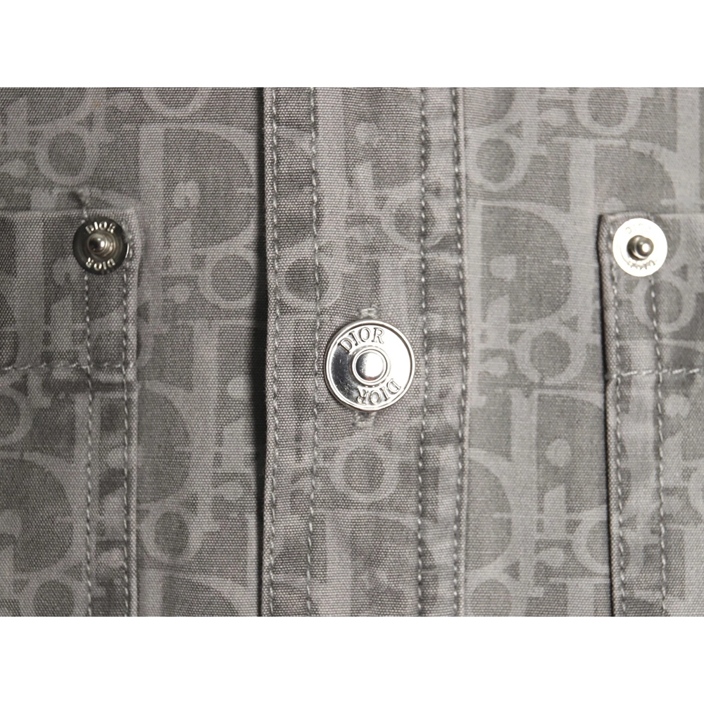 Dior all over printed presbyopia denim shirt,Dior