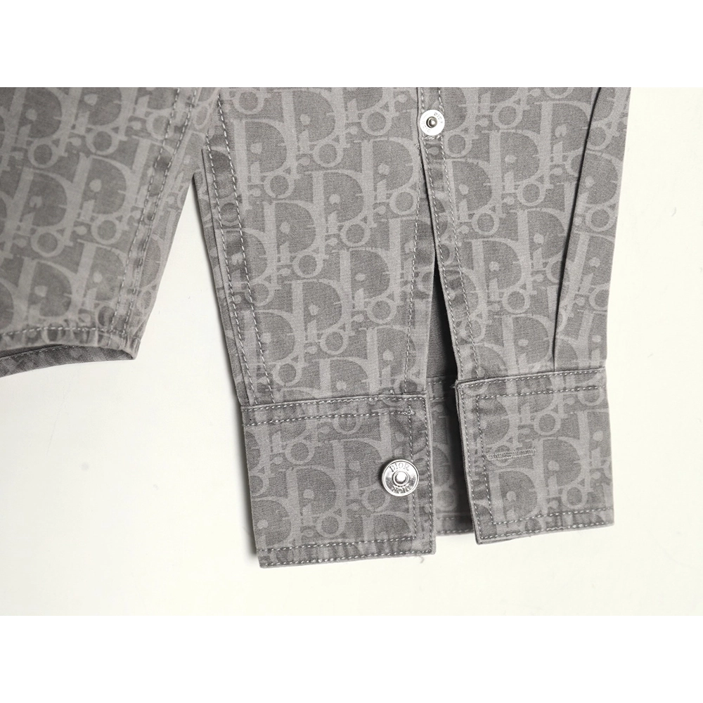 Dior all over printed presbyopia denim shirt,Dior