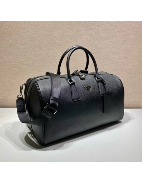 Prada Saffiano Leather Travel Bags 2VC018 50*27.5*25cm,Prada Bags