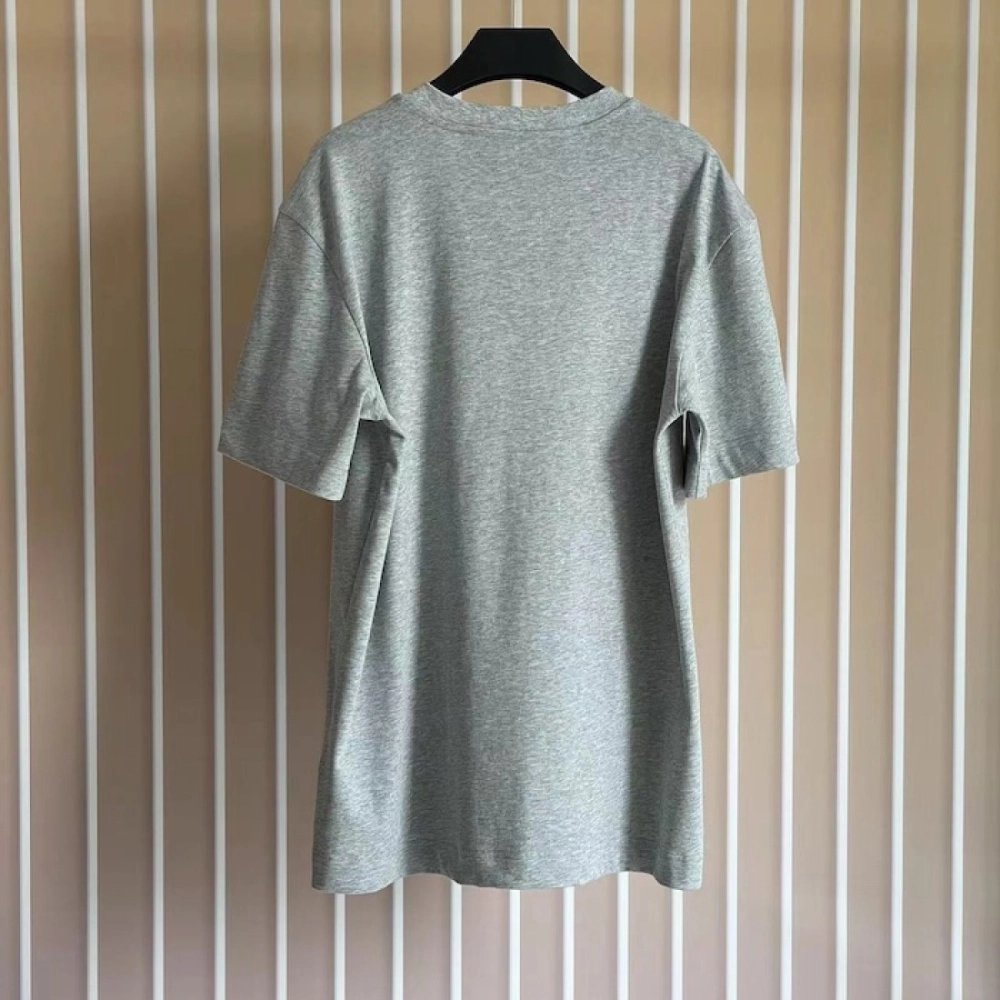 Givenchy 4G t-shirt in cotton Grey,Givenchy T Shirt,Tshirt,Low price high quality.