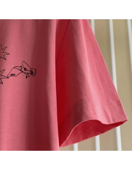 Givenchy Boxy fit t-shirt in cotton GIVENCHY Tarot Pink,Givenchy T Shirt,Tshirt,Low price high quality.