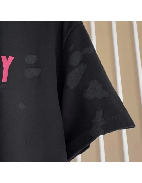 Givenchy Paris Distressed Oversized T Shirt Black Red,Givenchy T Shirt,Tshirt,Low price high quality.
