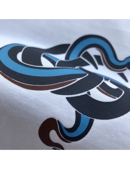 Gucci Printed medium cotton jersey T-shirt White,Gucci T Shirt,Tshirt,Low price high quality.