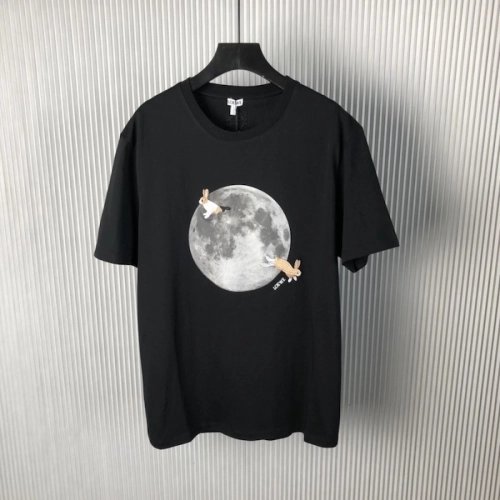 Loewe Relaxed fit T-shirt in cotton Black,Loewe T Shirt,Tshirt,Low price high quality.