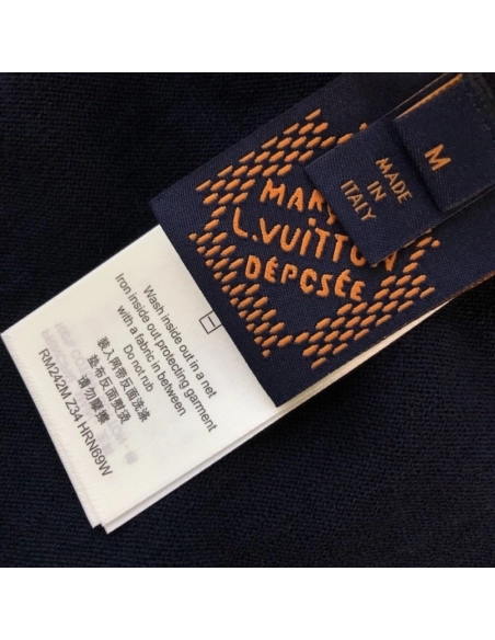 Louis Vuitton Graphic Intarsia Short-Sleeved Cotton Crewneck 1AFXR7,Louis Vuitton T Shirt,Tshirt,Low price high quality.