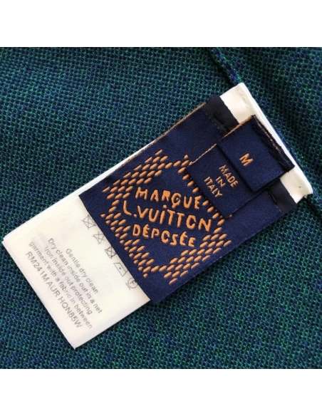 Louis Vuitton Jacquard Damier Short-Sleeved Cotton Crewneck 1AHBCV,Louis Vuitton T Shirt,Tshirt,Low price high quality.