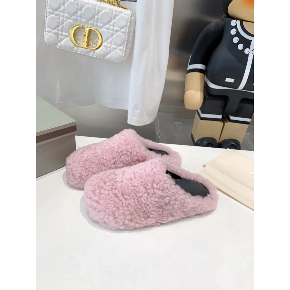 Marni Fussbett Sabot Slide Pink PB,Marni Slide,Men Sneakers