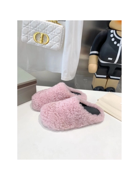 Marni Fussbett Sabot Slide Pink PB,Marni Slide,Men Sneakers