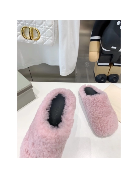 Marni Fussbett Sabot Slide Pink PB,Marni Slide,Men Sneakers