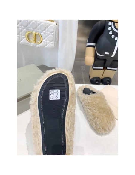 Marni Fussbett Sabot Slide Beige PB,Marni Slide,Men Sneakers