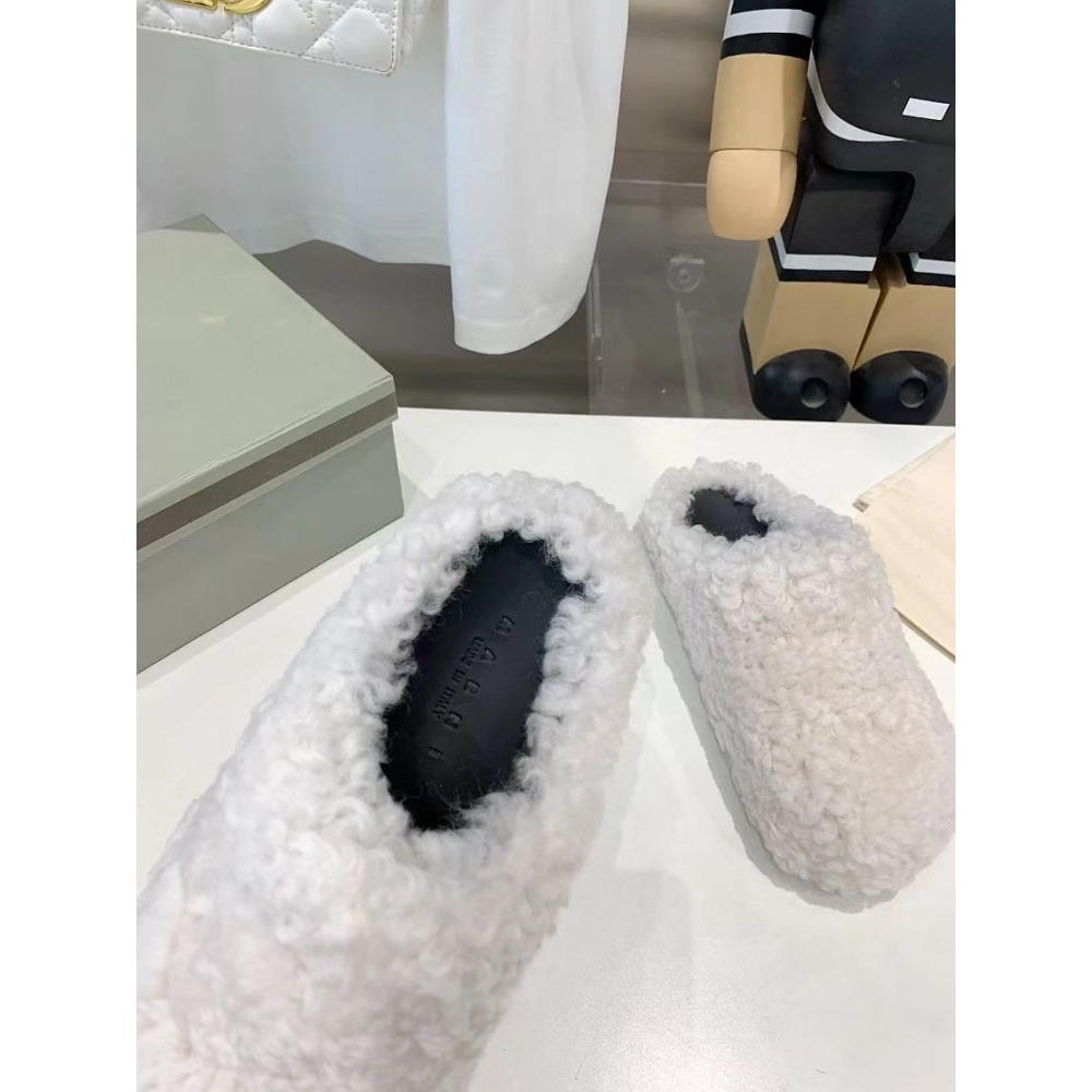 Marni Fussbett Sabot Slide White PB,Marni Slide,Men Sneakers