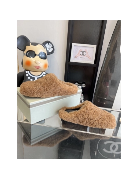 Marni Fussbett Sabot Slide Caramel PB,Marni Slide,Men Sneakers