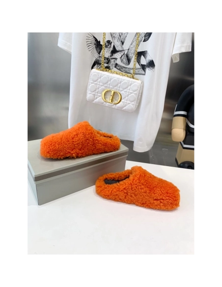 Marni Fussbett Sabot Slide Orange PB,Marni Slide,Men Sneakers