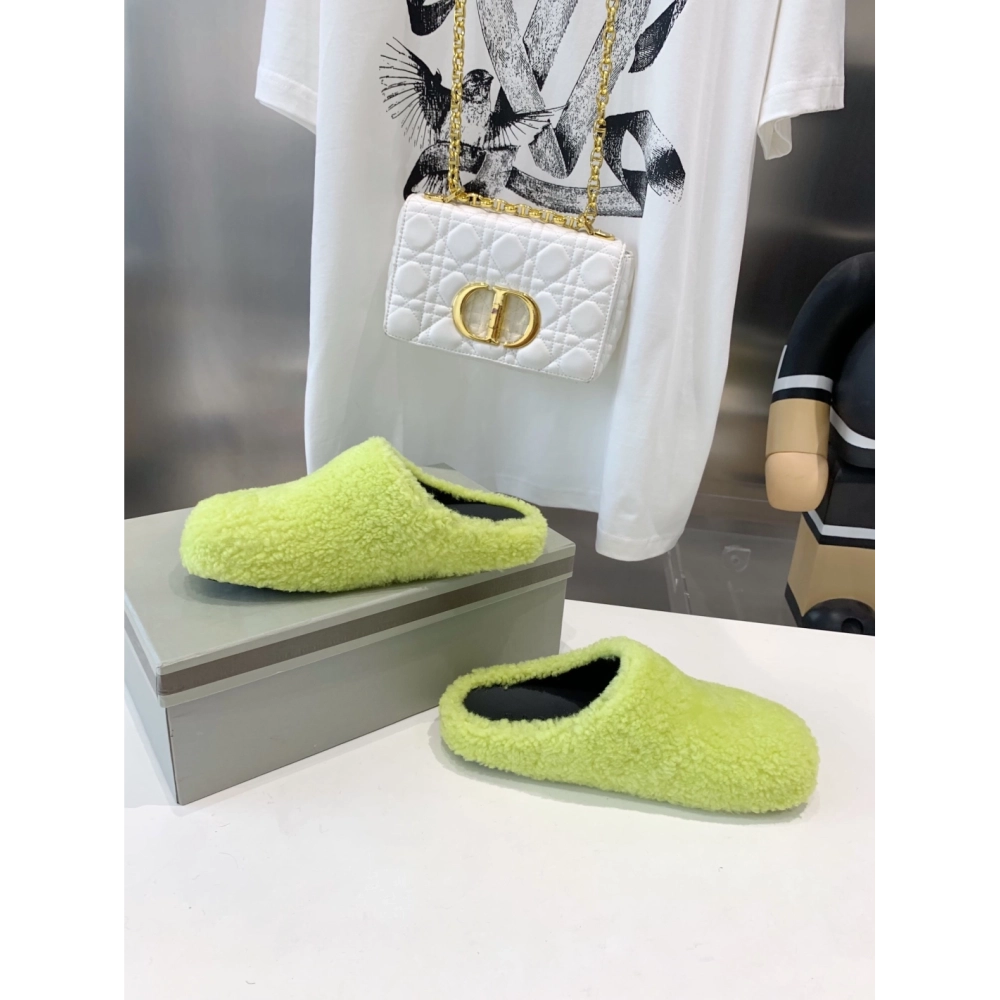 Marni Fussbett Sabot Slide Green PB,Marni Slide,Men Sneakers