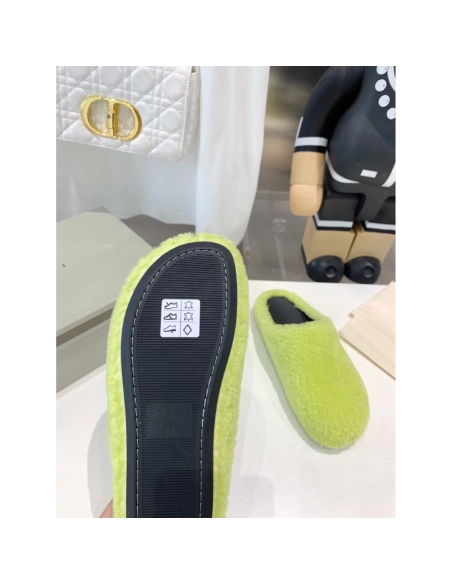 Marni Fussbett Sabot Slide Green PB,Marni Slide,Men Sneakers