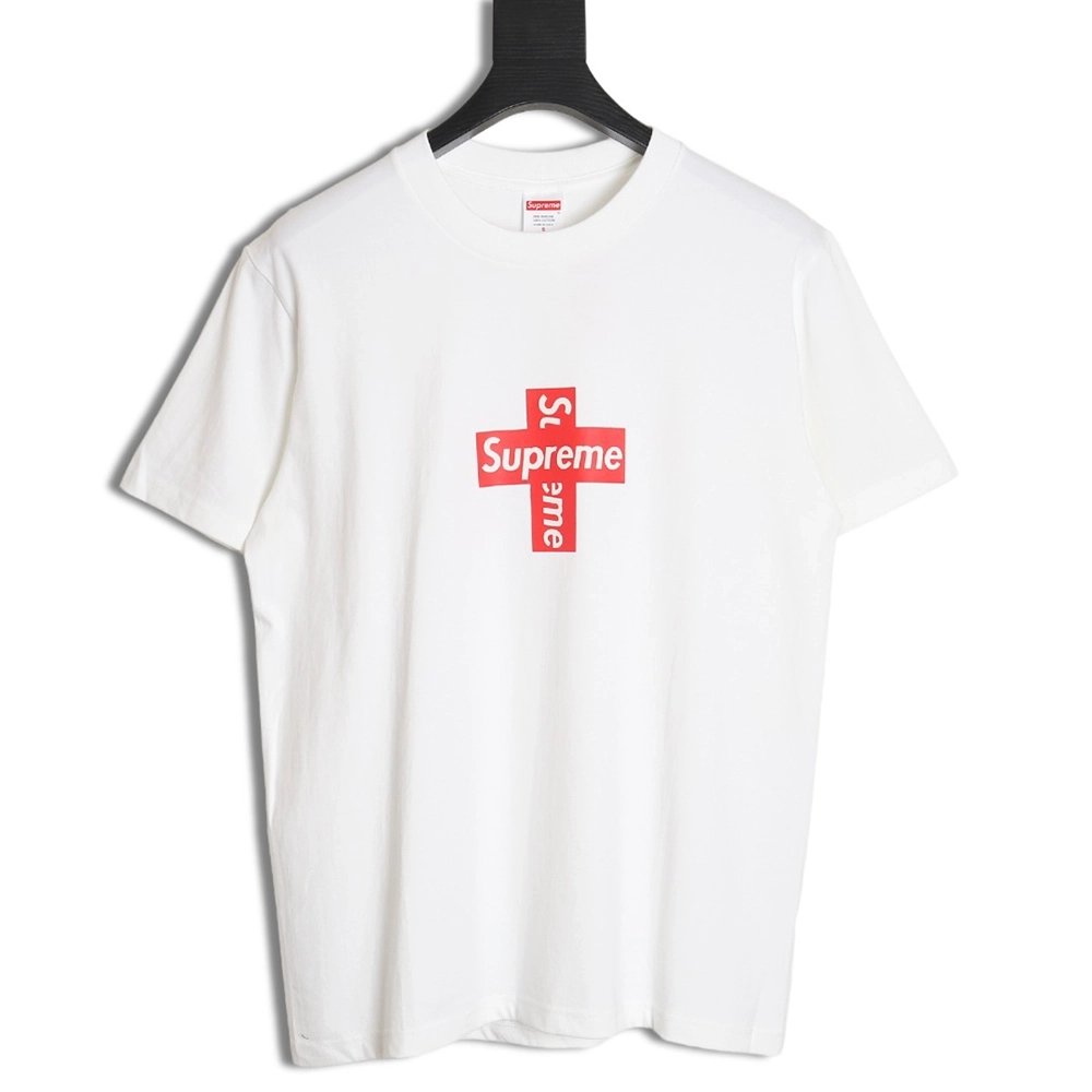 Supreme Cross Box Logo Tee,Supreme,