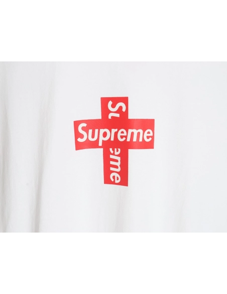 Supreme Cross Box Logo Tee,Supreme,