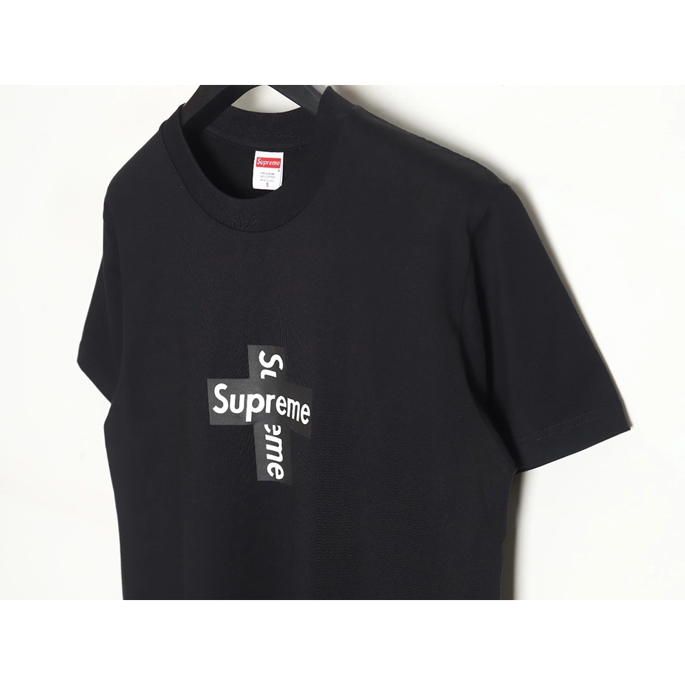 Supreme Cross Box Logo Tee TSK1,Supreme,