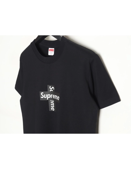 Supreme Cross Box Logo Tee TSK1,Supreme,